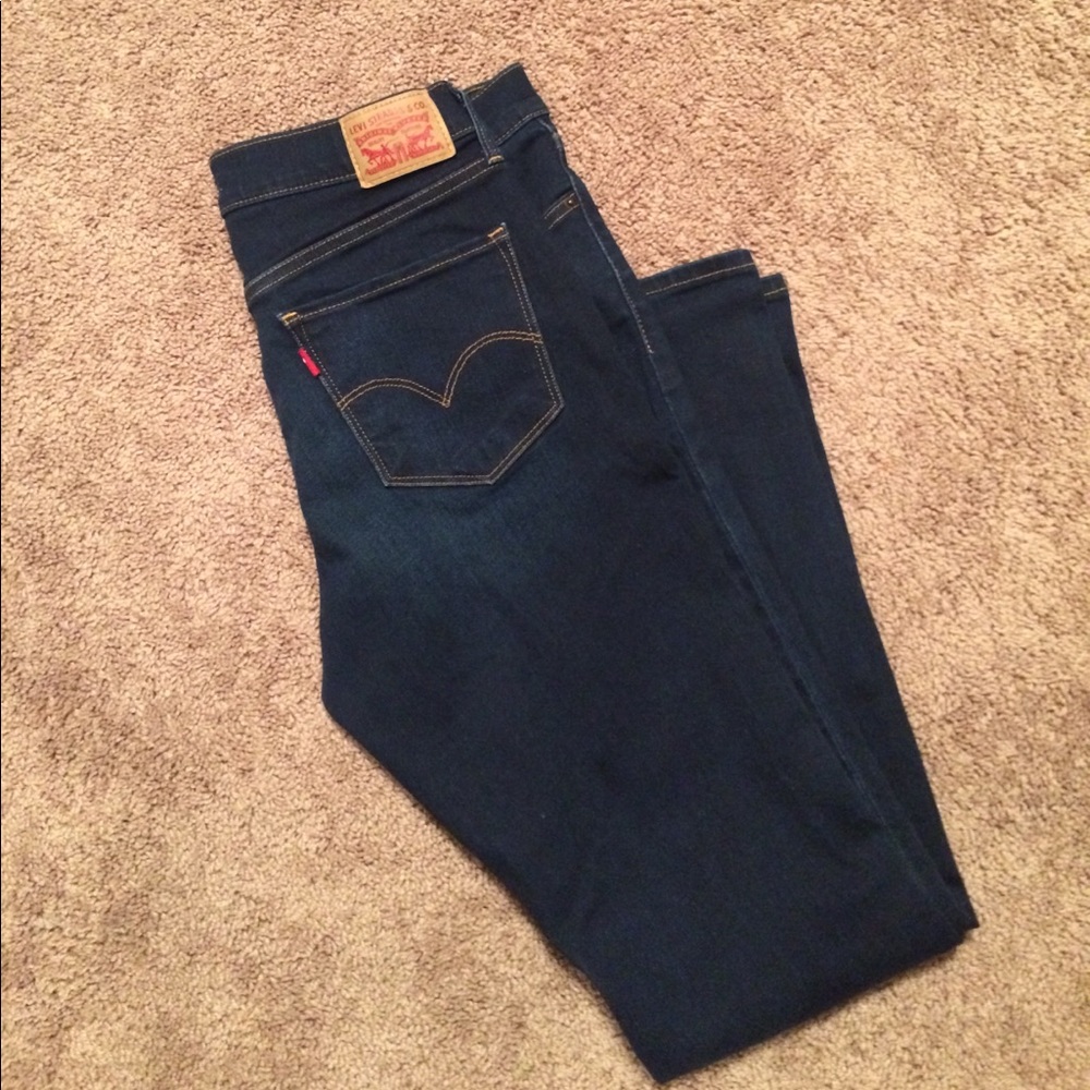 Levi's 315 Shaping Bootcut Jean - Dark Wash